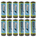 12 Pack 3.2V LiFePo4 14430 (14 x 43mm) 400mAh Rechargeable Battery for Solar Panel Light, Tooth Brush, Shaver, Flashlight