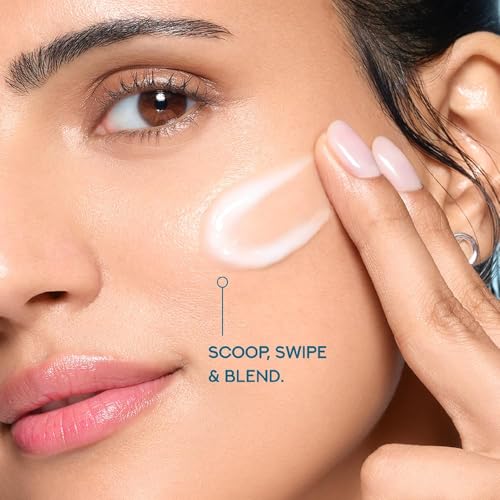 ponds Super Light Gel Oil Free Face Moisturizer 100 ml, With Hyaluronic Acid & Vitamin E for Fresh Glowing Skin & 24 hr Hydration - Daily Use
