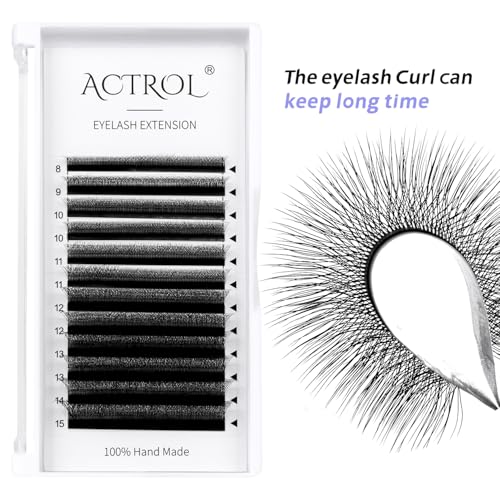 W Lash Extensions 5D Volume 0.07C Curl 8-15mm Mix Easy Fan W-shaped Eyelash Premades Cluster Black YY Lash