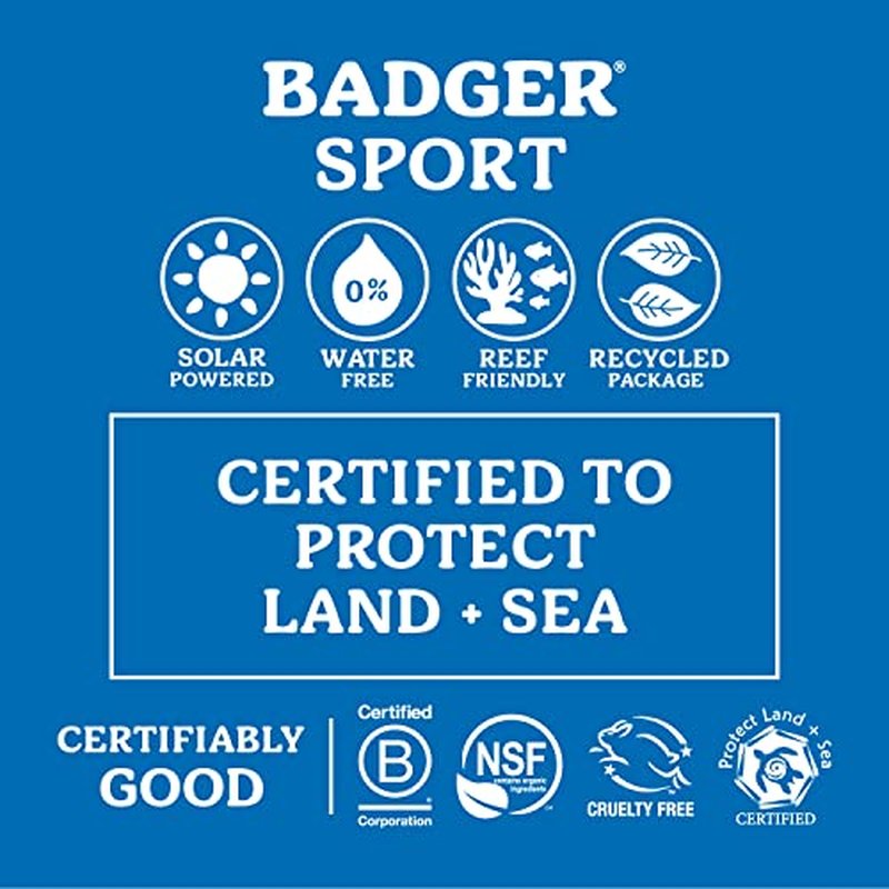 Badger Sun & Bug Bundle - SPF 40 Sport Mineral Sunscreen, SPF 40 Kids Sunscreen, SPF 35 Face Sunscreen Stick, and Bug Spray, Reef-Friendly Sunscreen with Zinc Oxide and DEET-Free Insect Repellent