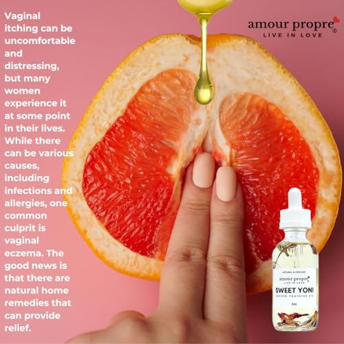 Sweet Yoni - Sacred Feminine Oil | Soothe itching, dryness, and discomfort | Floral scent | Skin-boosting benefits (Refill Yoni Oil)