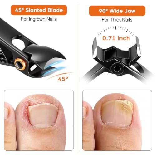 7-in-1 Podiatrist Toenail Clipper Set for Seniors & Thick Nails - Variation 3