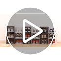 Clear Black Stackable Shoe Storage Boxes - XL 9 Pack with Magnetic Doors