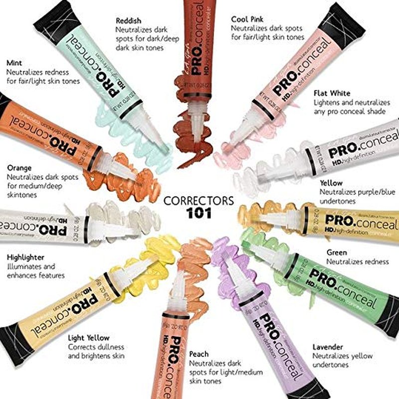 L.A. Girl Hd Pro Conceal, Buff, 0.28 Oz (Pack of 3)