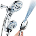 High Pressure Shower Head Combo with Arm & Dual Power Wash - 2.5 GPM Chrome
