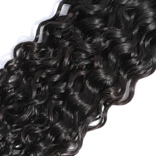 Black Water Wave Human Hair Bundles - 3 Pack 12-34 Inch Brazilian Virgin Hair