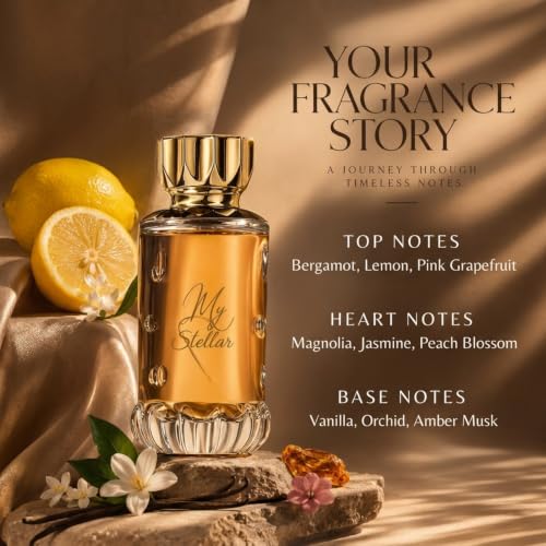 Ajmal My Stellar Eau de Parfum - Citrus Floral Amber Musk Perfume