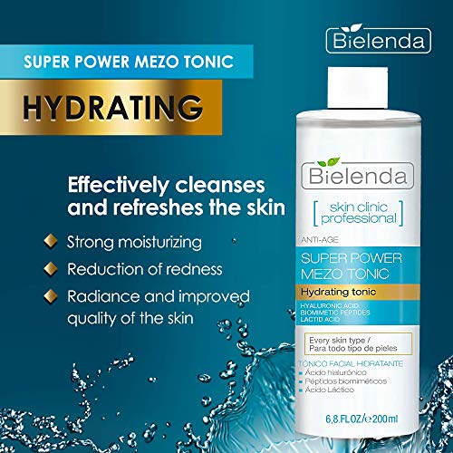 Bielenda Skin Clinic Professional Moisturizing Anti-Age Toner 200ml