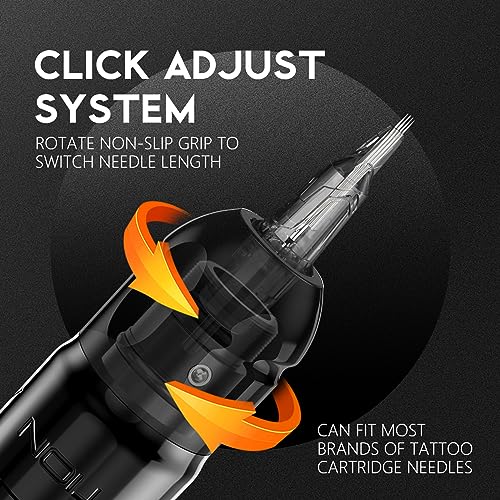 Ambition Lutin Rotary Tattoo Machine Pen - Gold Brushless Motor Professional