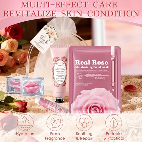 Spa Party Favor Set for Women - Style A, 84PCS Includes Skincare & Gifts