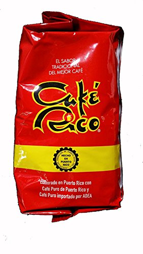 Cafe Rico Ground Coffee Medium-Dark Roast 14oz Bag - Pack of 8 - Unflavored