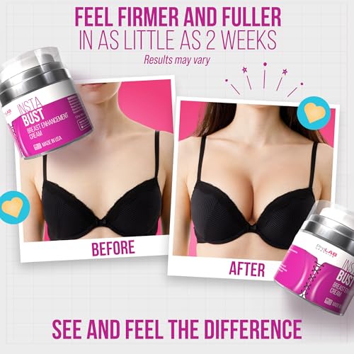 Breast Enhancement Cream - Firming & Lifting Formula for Fuller, Rounder Breasts