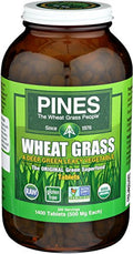 Organic Wheat Grass Tablets - 1400 Count, Vegan, Non-GMO, Kosher, Gluten-Free
