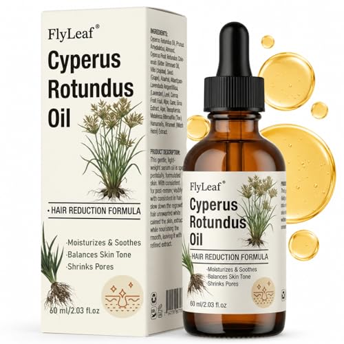 Pure Cyperus Rotundus Oil for Hair Removal & Growth Inhibition - 2oz