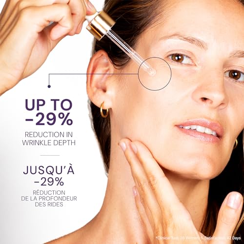 Panier des Sens ? Targeted Anti-Wrinkle Firming Serum ? Saffron Extract + Dual-Weight Hyaluronic Acid ? 97% Natural Ingredients ? Made in France, Vegan Face Care ? 1 fl oz