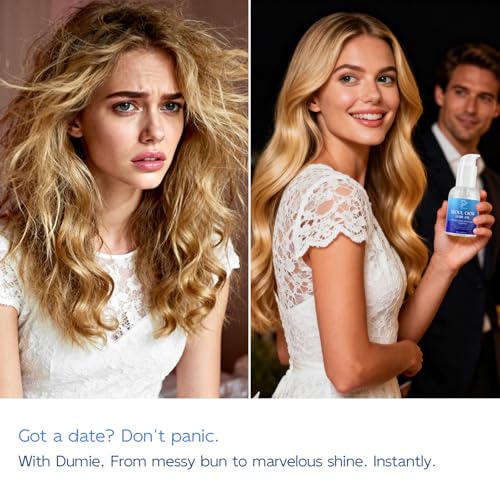 Salmon DNA Hair Oil with Argan & Jojoba for Deep Repair & Shine - Heat Protectant, Frizz Control, Lightweight - 2.03 fl oz
