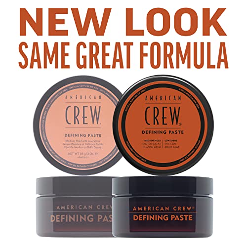 Men's Hair Defining Paste - Medium Hold, Low Shine, 3 Oz Pack of 2 - Old Version