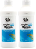 Mont Marte Premium Acrylic Flow Medium 16.9oz Pack of 2 - Fluid Art Additive