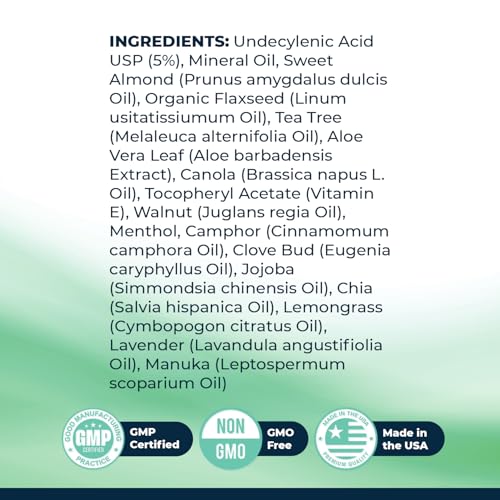 Nature’s NutriWave Kerassentials Oil 8-IN-1 Plant-Based Nail & Skin Care 0.5 Fl Oz - 15ml, 1 Month Supply