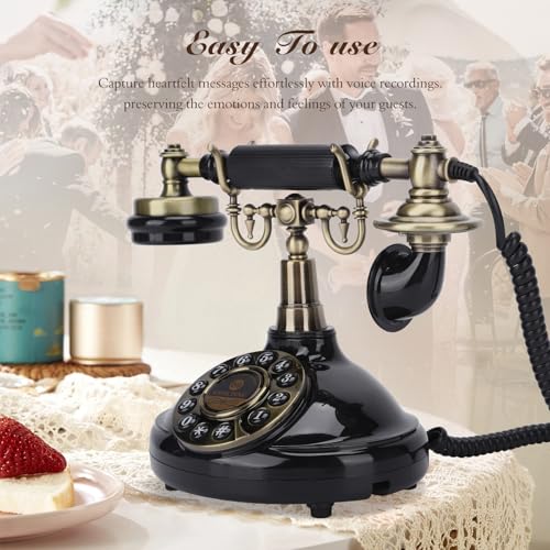 Wedding Phone Guest Book - Black Audio Guestbook for Weddings & Events (Variation of THIS listing)