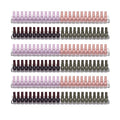 24-Inch Wall Mounted Nail Polish & Makeup Organizer Rack Set - 6 Pieces