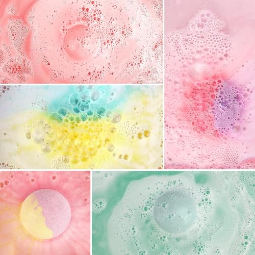Bath Bombs Gift Set,16Pcs Organic Bath Bombs for Women Relaxing Bath Gifts for Women,Her on Birthday,Christmas