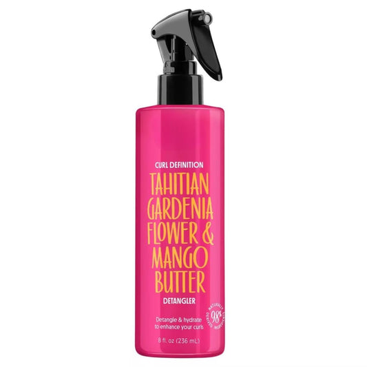 Your Not Mother Hair Detangler Spray – 8 oz with Tahitian Gardenia & Mango Butter – Smooths, Softens & Detangles Knots – Lightweight Leave-In Formula for All Hair Types, Sulfate-Free, No Rinse
