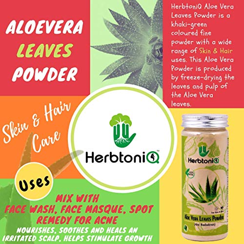 HerbtoniQ 100% Natural Aloevera Leaves, Potato, Pomegranate Peel, Beetroot & Tomato Powder for Face Pack and Hair Pack (850 Grams)