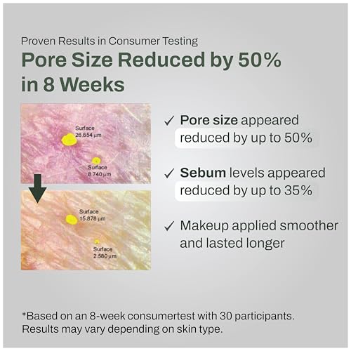 Pore Control Gel to Foam Cleanser, Korean Skincare Face Wash with Green Tea & Chestnut Shell for Oil Control, Deep Pore Cleansing & Makeup Removal, 155ml / 5.24 fl oz