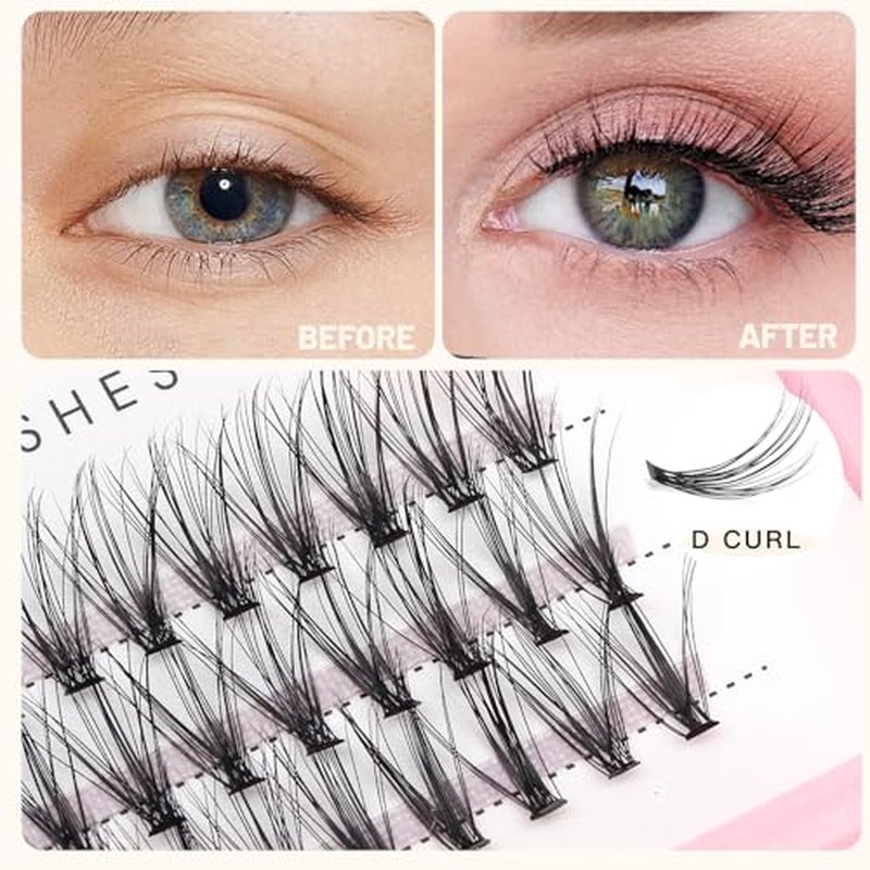 Bodermincer 20D 0.07mm Thickness 8-22mm To Choose Grafting False Eyelashes False Eyelashes Individual Natural Long Mink Fake Eyelashes Extension Handmade Bulk Wholesale (5 Packs-20mm)