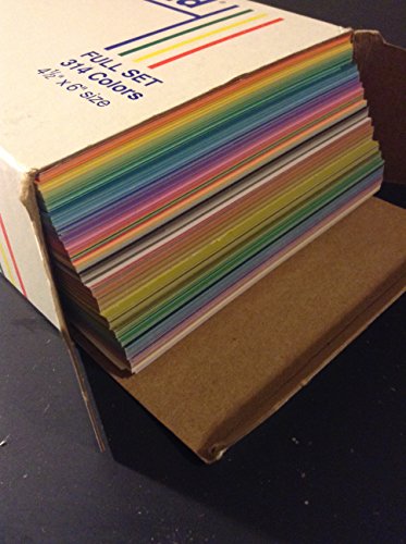 Coloraid Full Set of 314 Color Swatches - Multi 4.5 x 6 Inches