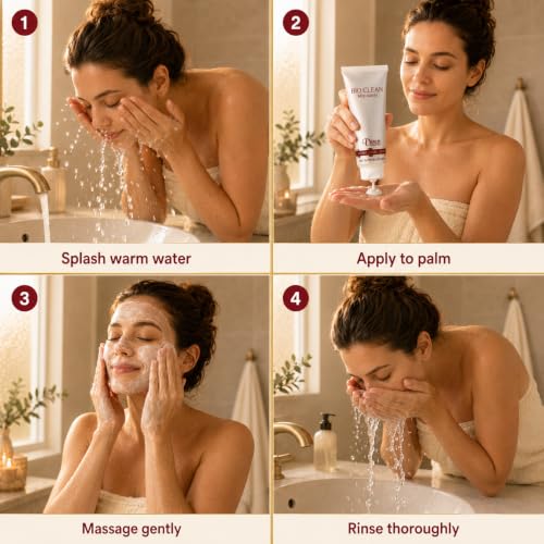 Bio Clean Mud Wash for Oily & Problem Skin - Organic Deep Cleansing 70ml