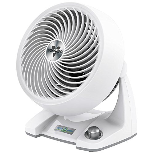 Vornado 533DC Small Energy Smart Tabletop Air Circulator Fan - White