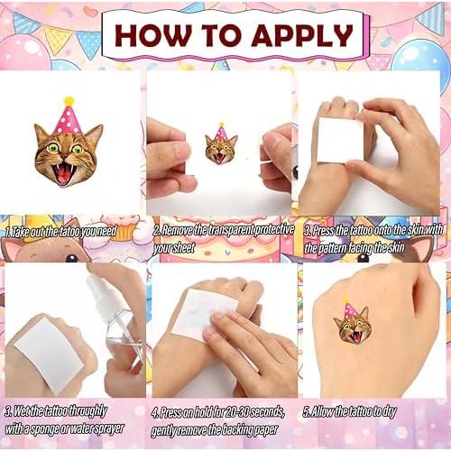 96PCS Ocean Temporary Tattoos Stickers - Under The Sea Themed Birthday Party Favors Adventure Ocean Birthday Party Decorations Accessories Supplies Gift For Kids Teens Adult Classroom Prizes Rewards