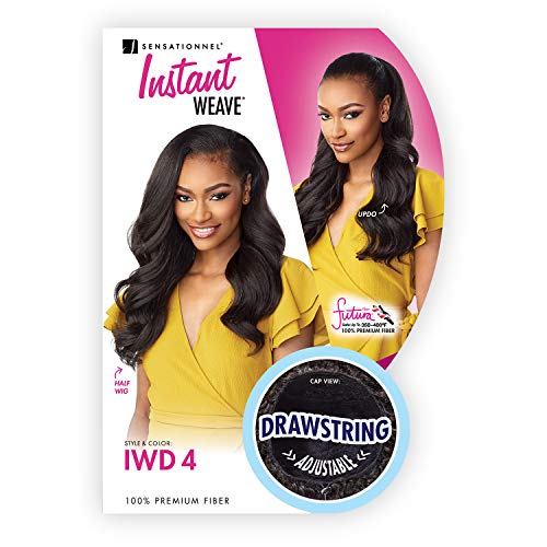 Sensationnel Instant Weave Half Wig T2/27 - Synthetic Updo Hairpiece