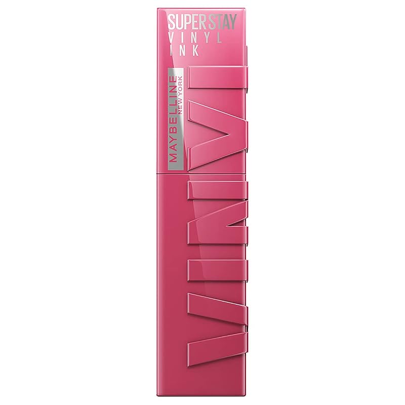 Maybelline Super Stay Vinyl Ink Liquid Lipcolor Duo – Berry Burgundy & Rose Mauve Nude (0.14 fl oz each)
