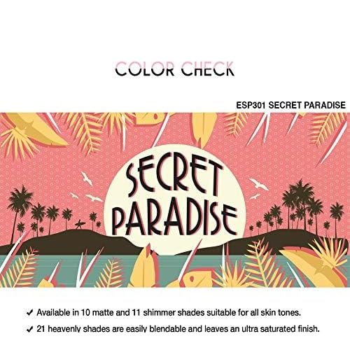 J.CAT BEAUTY Take Me Away 21 Eyeshadow Palette - Secret Paradise