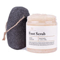 FootFitter Exfoliating Foot Care Kit with Sea Salt Scrub & Pumice Stone - Scrub & Stone