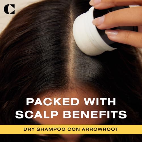 Ceremonia Dry Shampoo with Arrowroot Powder 0.35 oz – Oil Absorbing, Refreshing Hair Powder