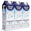 Cleancult Sea Minerals Liquid Hand Soap Refill Pack of 3, 32oz - Gentle & Eco-Friendly
