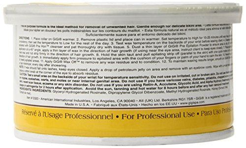 Gigi All Purpose Honee Wax 8 oz Pack of 2 - Hair Removal Wax for Smooth Skin
