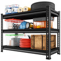 Heavy Duty Metal Garage Shelving Units - 40" W x 16" D x 36" H Black - Variation of THIS listing