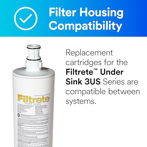 Filtrete Under Sink Water Filter Cartridge 3US-MAX-F01 - Pack of 1