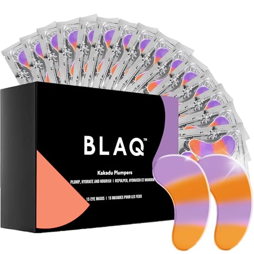 BLAQ Kakadu Plumpers Under Eye Patches - Dark Circles & Puffiness, 15 Pack of 1 Variation