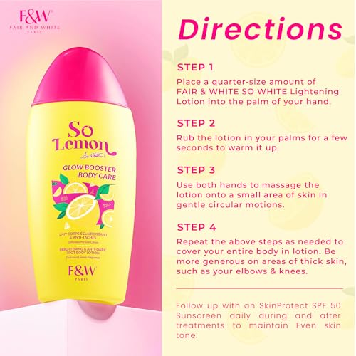 Lemon Glow Body Lotion 500ml - Brightening & Hydrating Moisturizer