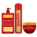 Anti-Frizz & Hydrating Hair Spray, Argan Oil Hair Mask & Clarifying Shampoo Set