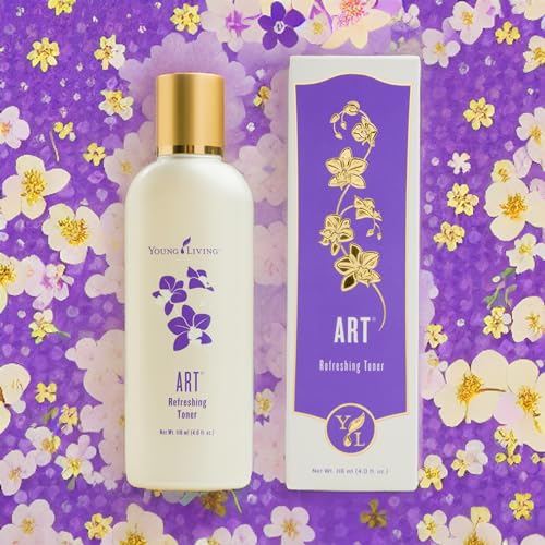 Young Living - Art Refreshing Toner 4 fl oz | Skin Cleansing, Makeup Residue Remover | Hydrating Facial Moisturizer, Pore Minimizing | Gentle Impurity Removal