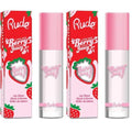 RUDE Cosmetics Berry Juicy Lip Gloss - Pure for Women - 0.14 oz Lip Gloss (Pack of 2)