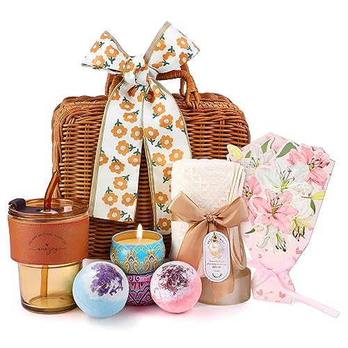 Self Care Gift Box for Women - Thank You & Get Well Brown Variation