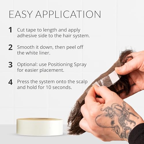 Hair System Tape Roll 3/4" x 12 Yards - Strong Double Sided Wig & Extensions Adhesive (Variation of THIS listing)